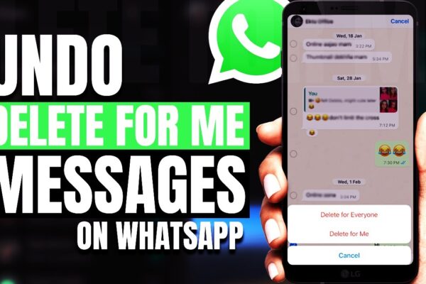 How to Use WhatsApp's Undo 'Delete for Me' Feature