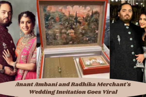 Anant Ambani and Radhika Merchant - Wedding invitation