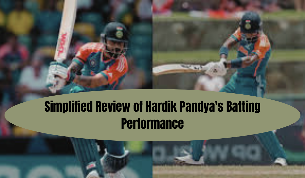 Simplified Review of Hardik Pandya's Batting Performance