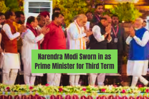 Narendra Modi sworn in as prime minister for third term