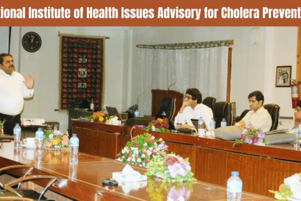 National Institute of Health Issues Advisory for Cholera Prevention