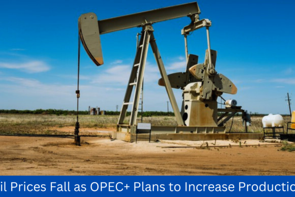 Oil Prices Fall as OPEC plans to increase production