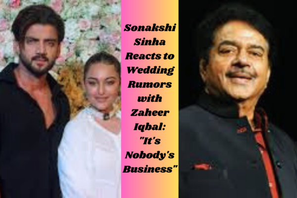 Sonakshi Sinha Responds to Wedding Bits of hearsay with Zaheer Iqbal