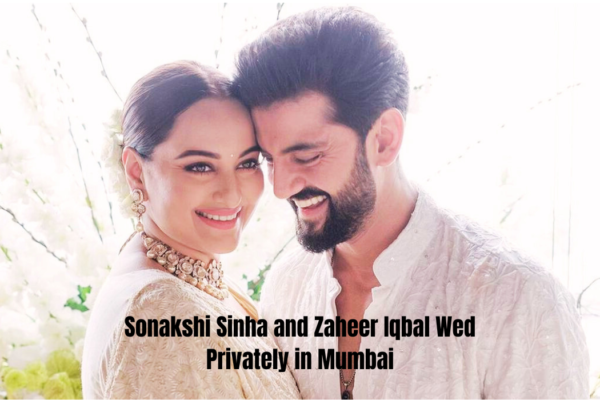 Sonakshi Sinha and Zaheer Iqbal wed privately in Mumbai, India