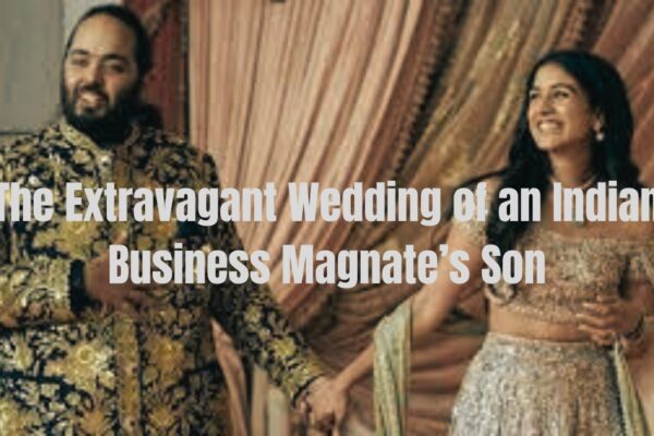 The Extravagant Wedding of an Indian Business Son