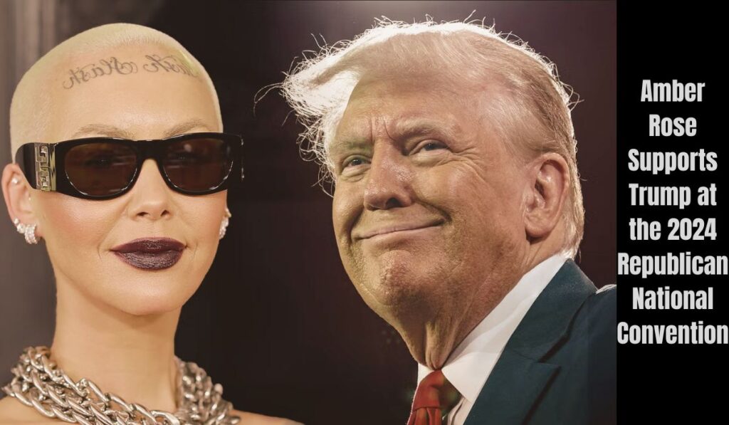 Amber Rose Supports Trump at the 2024