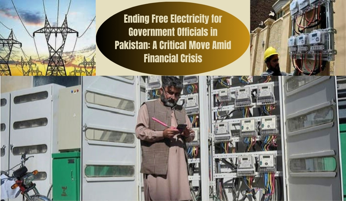 Ending of free electricity for government officials in Pakistan