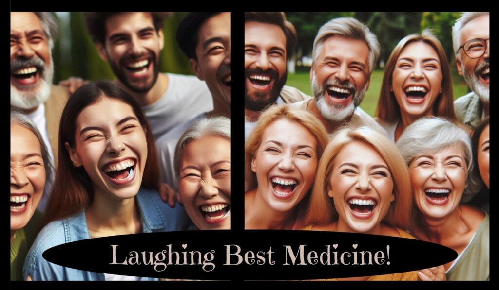 Laughing best medicine