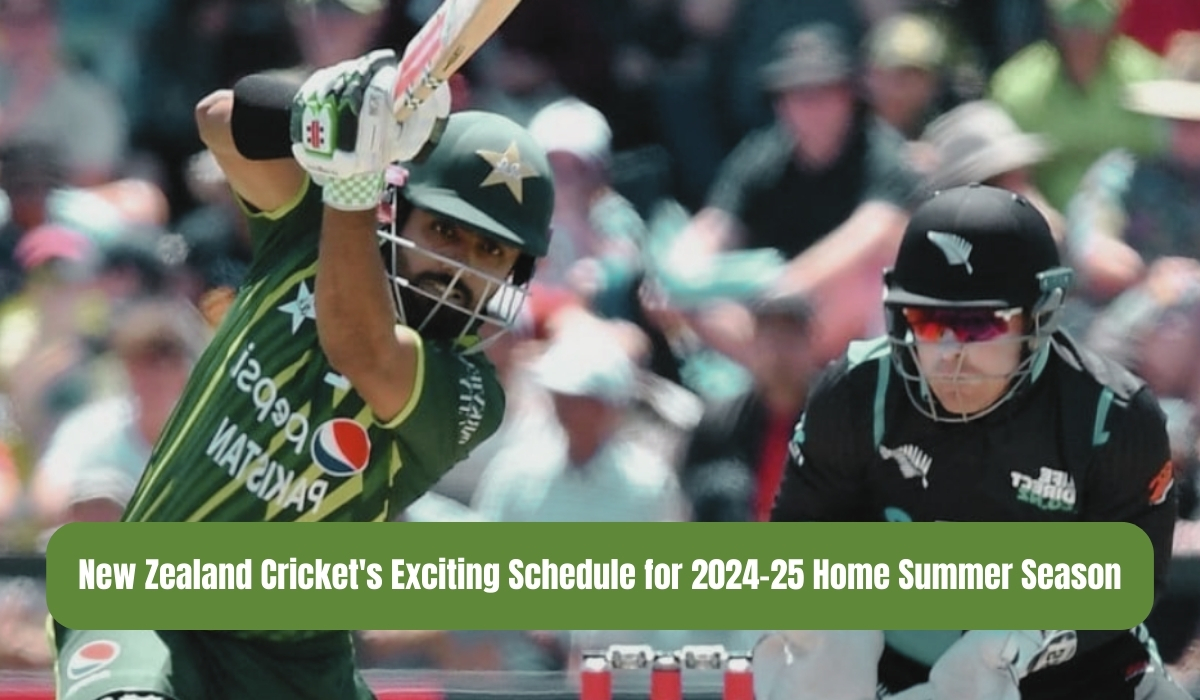 New Zealand Cricket's Exciting Schedule for 2024–25