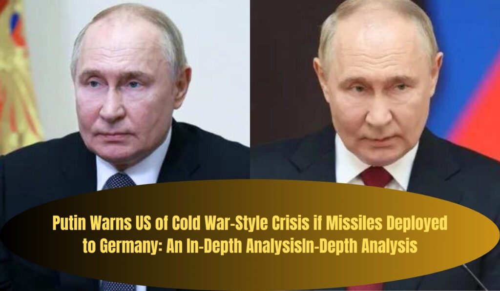 Putin wans US of cold war against Germany