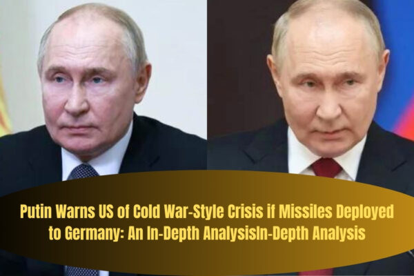 Putin wans US of cold war against Germany