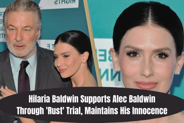 Hilaria Baldwin Supports Alec Baldwin Through 'Rust' Trial