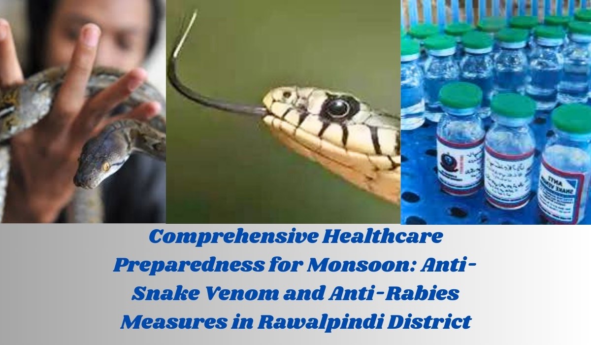 Comprehensive Healthcare Preparedness for Monsoon Anti-Snake Venom and Anti-Rabies Measures in Rawalpindi District