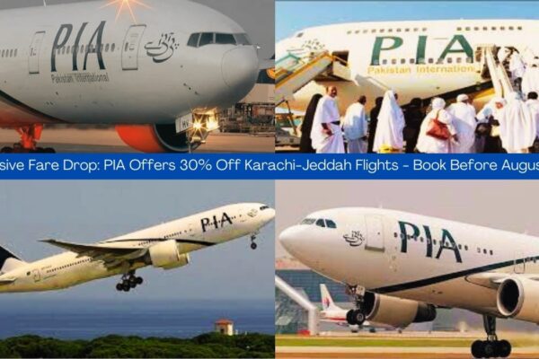 Massive Fare Drop PIA Offers 30% Off Karachi-Jeddah Flights - Book Before August 31!