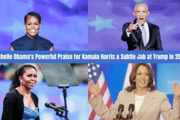 Michelle Obama's Powerful Praise for Kamala Harris & Subtle Jab at Trump in 2024!